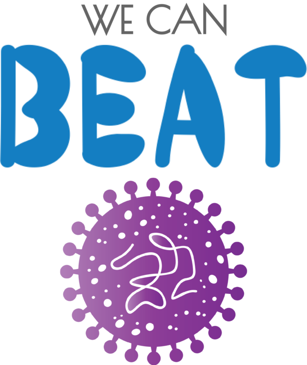 Transparent World Health Day Logo  Design for Coronavirus for World Health Day