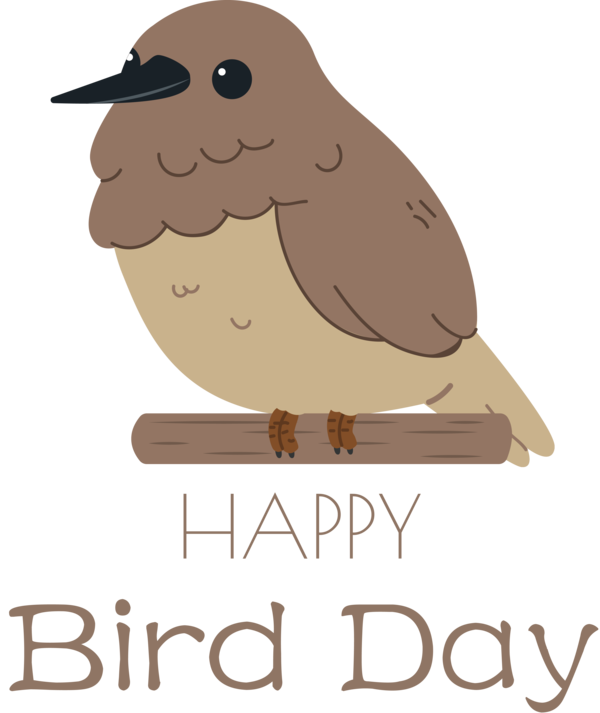 Transparent Bird Day Birds Bird of prey Cartoon for Happy Bird Day for Bird Day
