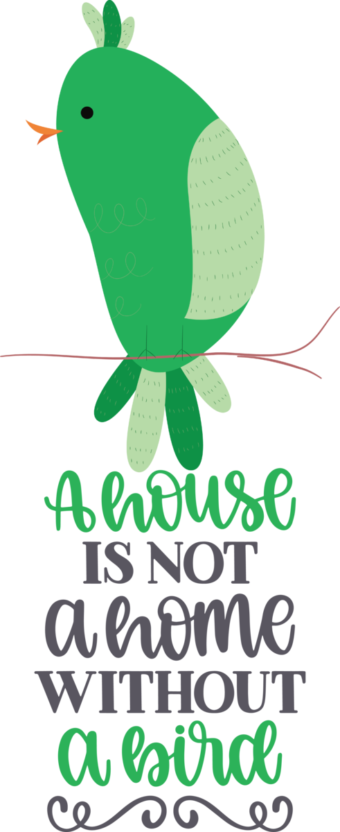 Transparent Bird Day Logo Leaf Green for Bird Quotes for Bird Day