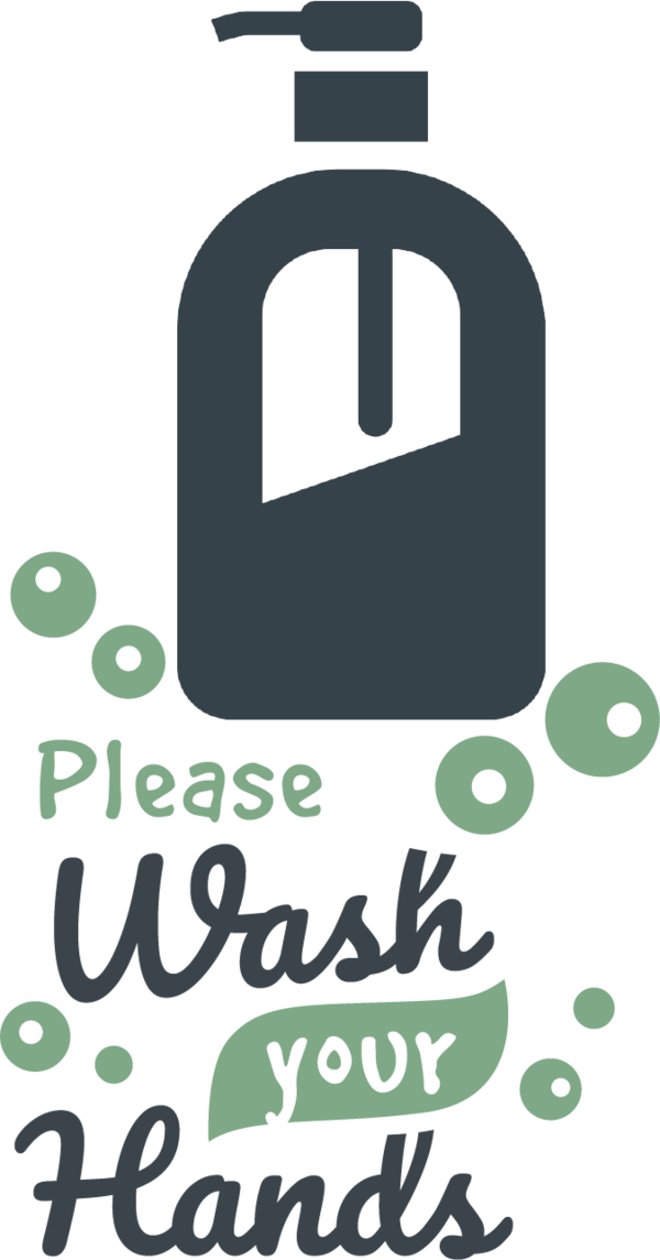 Transparent Global Handwashing Day Logo Design Symbol for Hand washing for Global Handwashing Day