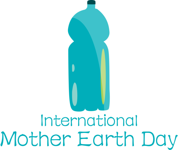 Transparent Earth Day Logo Design Text for International Mother Earth Day for Earth Day