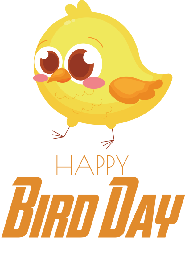 Transparent Bird Day Birds Smiley Emoticon for Happy Bird Day for Bird Day