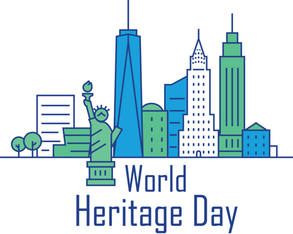 Transparent International Day For Monuments and Sites Logo Organization Diagram for World Heritage Day for International Day For Monuments And Sites