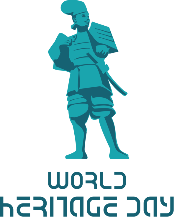 Transparent International Day For Monuments and Sites Logo Character Clothing for World Heritage Day for International Day For Monuments And Sites