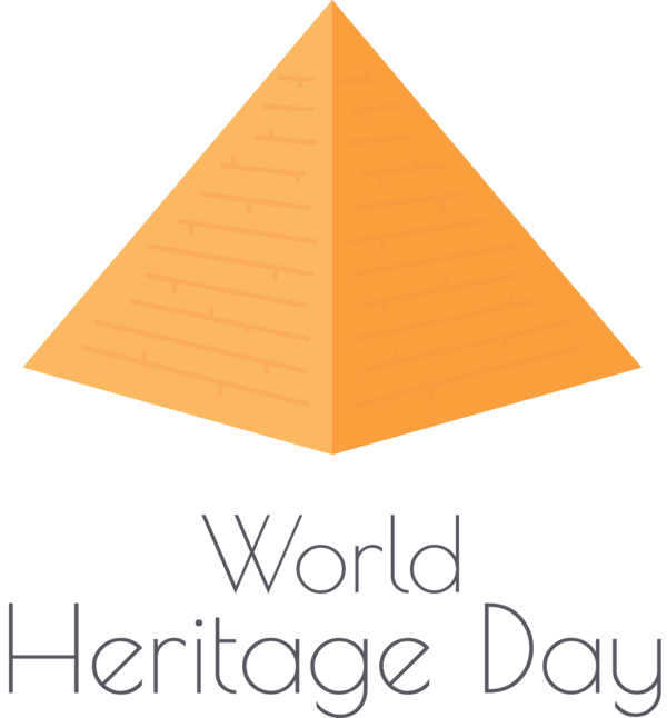 Transparent International Day For Monuments and Sites Line Triangle Meter for World Heritage Day for International Day For Monuments And Sites