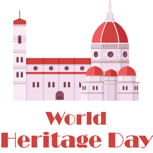 Transparent International Day For Monuments and Sites Façade Design Line for World Heritage Day for International Day For Monuments And Sites