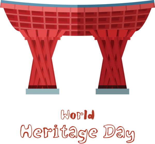 Transparent International Day For Monuments and Sites Garden furniture Chair M Red for World Heritage Day for International Day For Monuments And Sites