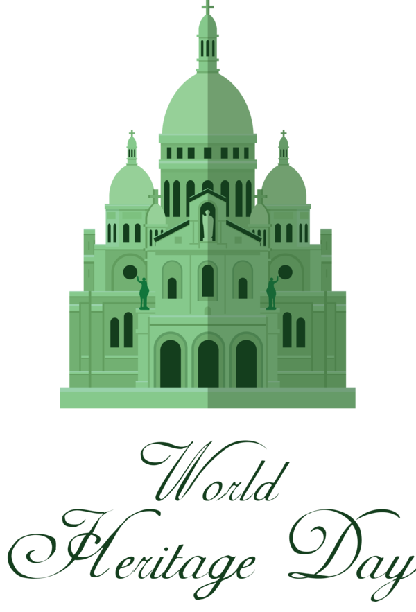 Transparent International Day For Monuments and Sites Logo Medieval architecture Façade for World Heritage Day for International Day For Monuments And Sites