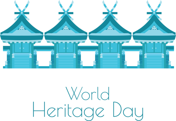 Transparent International Day For Monuments and Sites Design Façade Line for World Heritage Day for International Day For Monuments And Sites