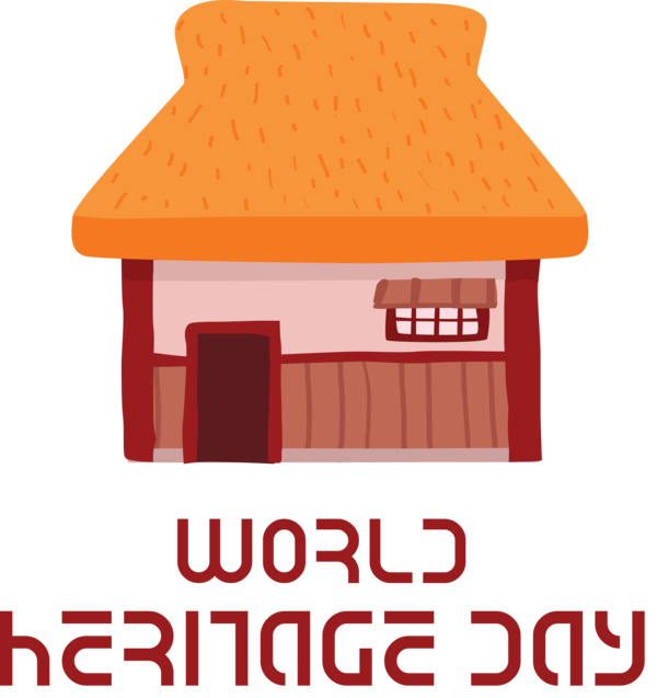 Transparent International Day For Monuments and Sites Logo Roof Façade for World Heritage Day for International Day For Monuments And Sites