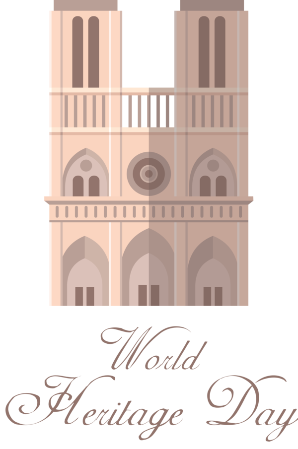 Transparent International Day For Monuments and Sites Façade Meter Design for World Heritage Day for International Day For Monuments And Sites