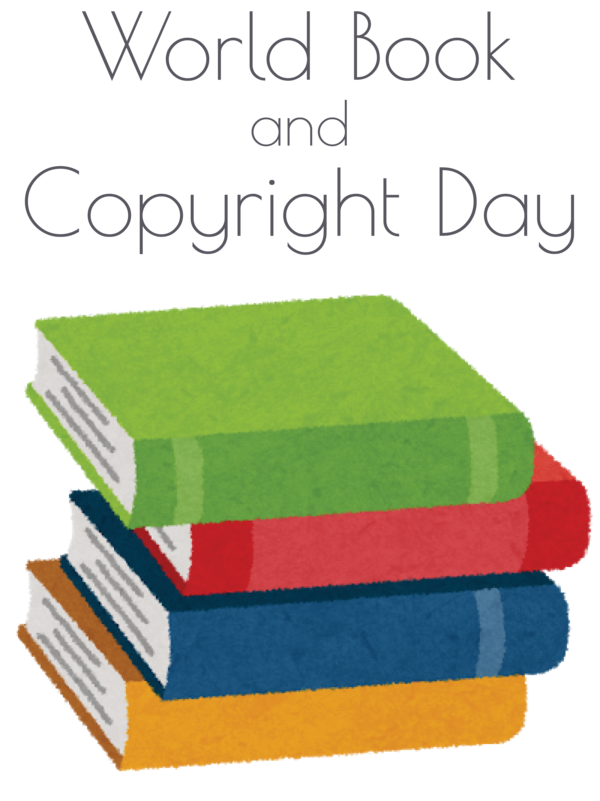 Transparent World Book and Copyright Day Nursing 看護師国家試験 national examination for World Book Day for World Book And Copyright Day