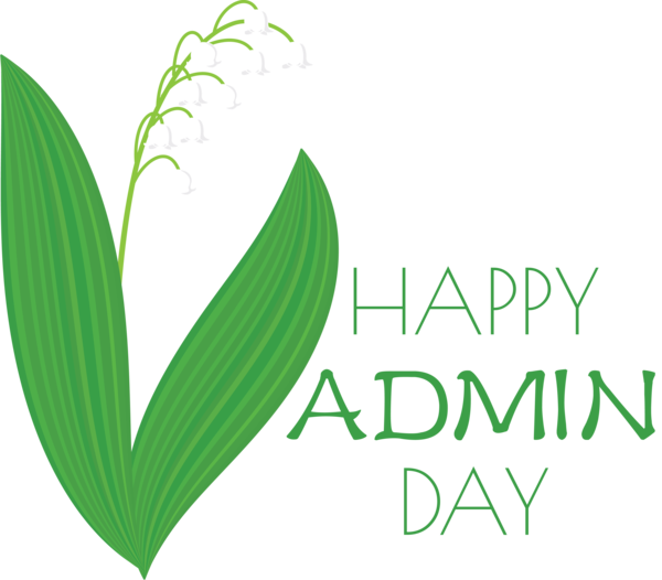 Transparent Administrative Professionals Day Leaf Plant stem Logo for Admin Day for Administrative Professionals Day