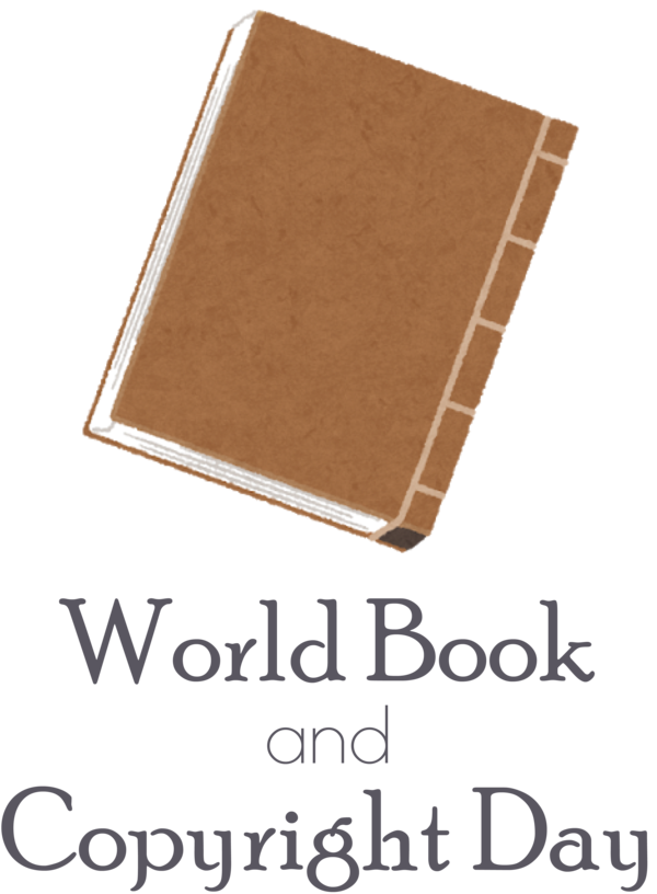 Transparent World Book and Copyright Day Rectangle Meter Font for World Book Day for World Book And Copyright Day