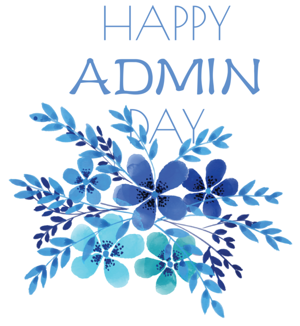 Transparent Administrative Professionals Day Sticker Design Text for Admin Day for Administrative Professionals Day