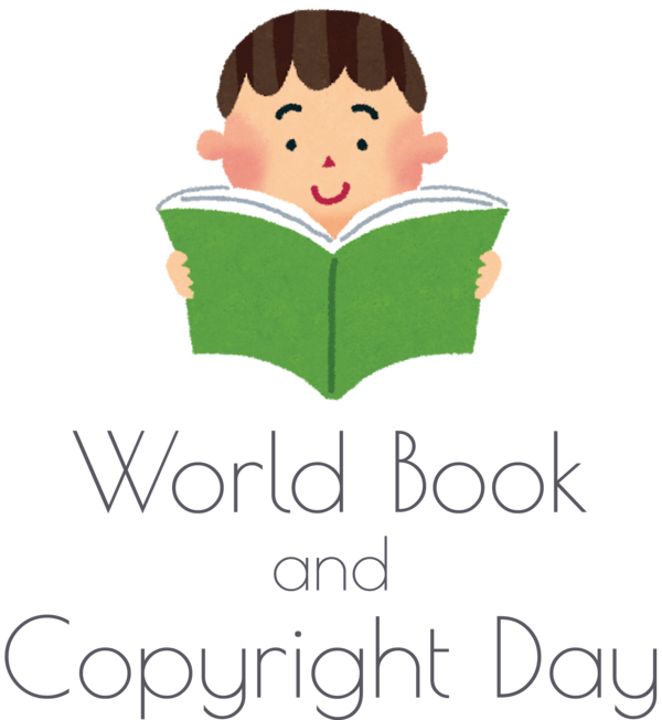 Transparent World Book and Copyright Day ラリルレ論 Reading Writing for World Book Day for World Book And Copyright Day
