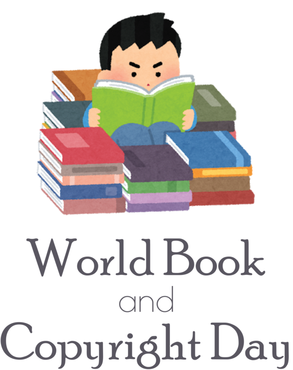 Transparent World Book and Copyright Day Singularity University Bijonzu: Irasutoretazu bukku. 2021 Book for World Book Day for World Book And Copyright Day