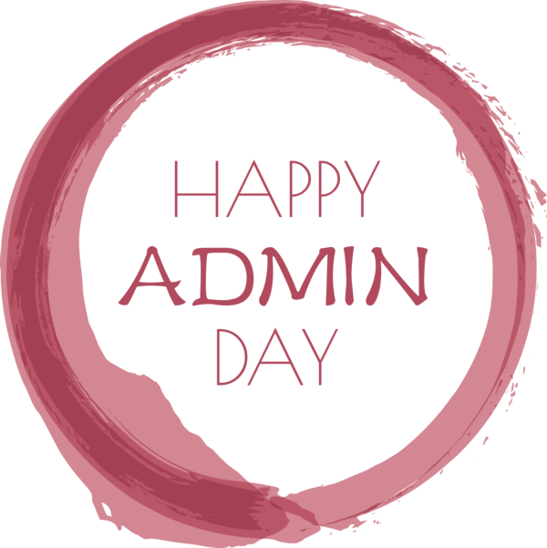 Transparent Administrative Professionals Day Logo Circle Meter for Admin Day for Administrative Professionals Day