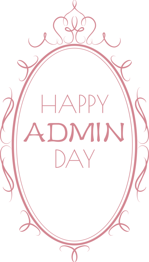 Transparent Administrative Professionals Day Design Film frame Frame line for Admin Day for Administrative Professionals Day