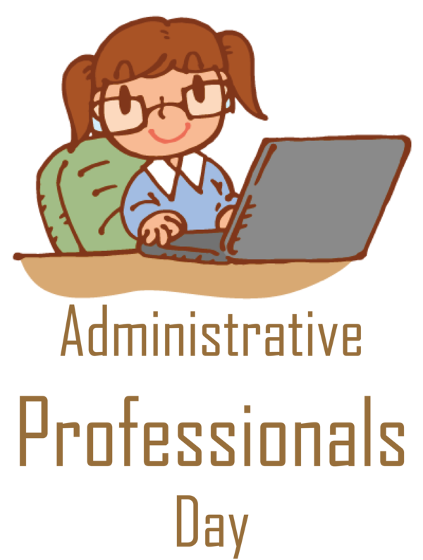 Transparent Administrative Professionals Day Logo Cartoon Meter for Secretaries Day for Administrative Professionals Day