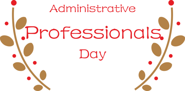 Transparent Administrative Professionals Day Design Line Valentine's Day for Secretaries Day for Administrative Professionals Day