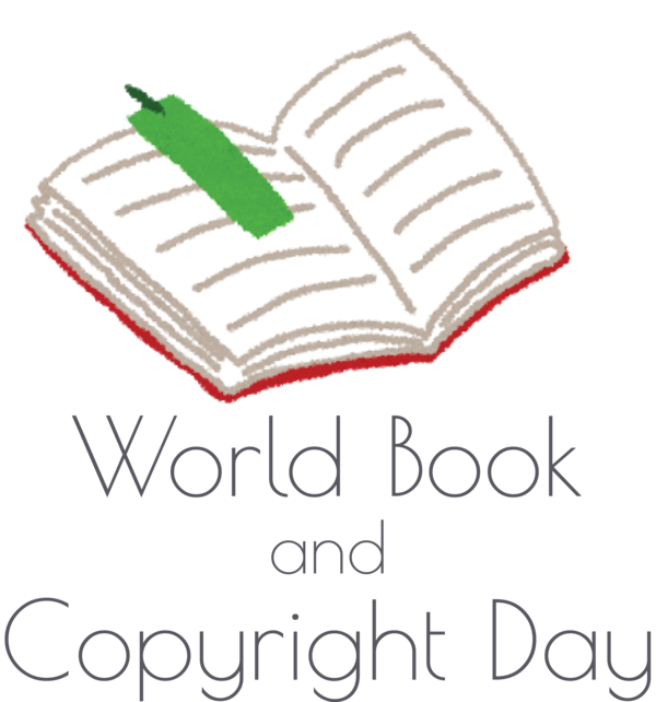Transparent World Book and Copyright Day Paper スタディサプリ Blog for World Book Day for World Book And Copyright Day