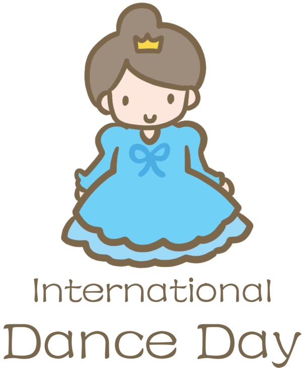 Transparent Dance Day Cartoon Logo Character for International Dance Day for Dance Day