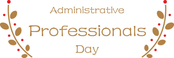 Transparent Administrative Professionals Day Design Line Meter for Secretaries Day for Administrative Professionals Day