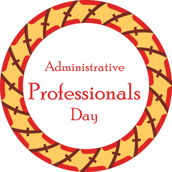 Administrative Professionals Day Circle Icon Circle transparent for