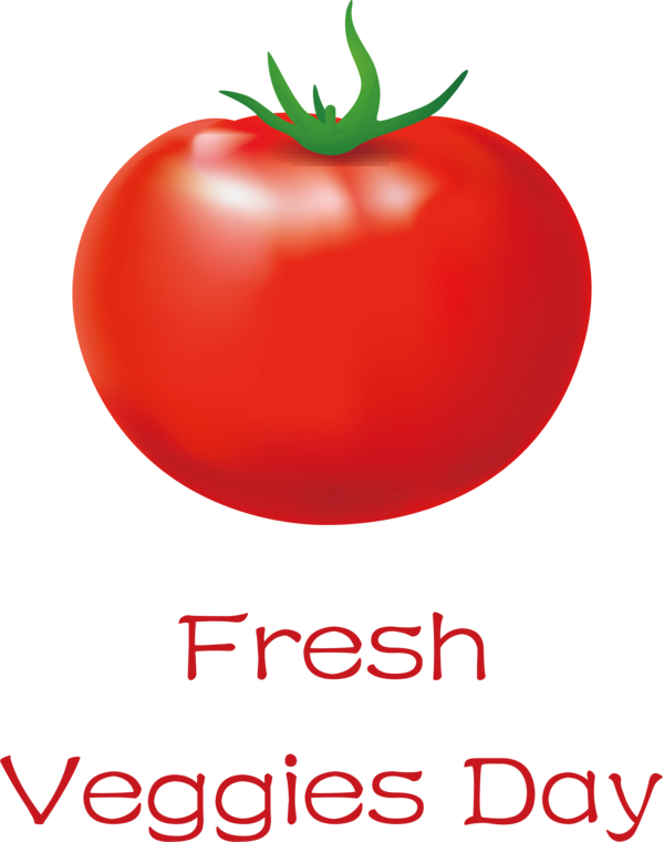 Transparent Fresh Veggies Day Bush tomato Natural food Superfood for Happy Fresh Veggies Day for Fresh Veggies Day