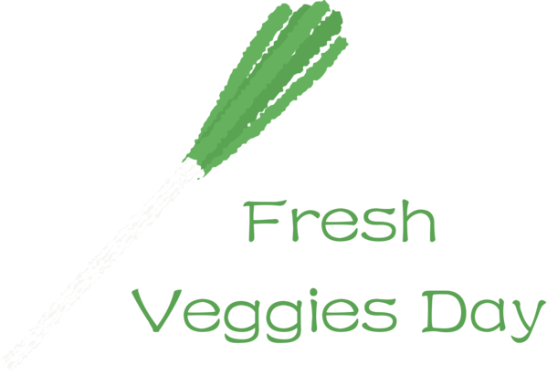 Transparent Fresh Veggies Day Logo Leaf Font for Happy Fresh Veggies Day for Fresh Veggies Day