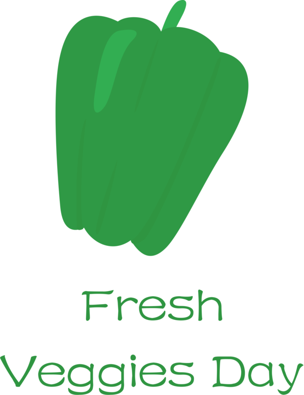 Transparent Fresh Veggies Day Logo Green Leaf for Happy Fresh Veggies Day for Fresh Veggies Day