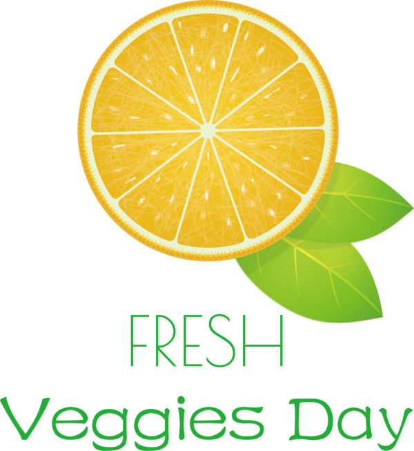 Transparent Fresh Veggies Day Lemon Logo Lime for Happy Fresh Veggies Day for Fresh Veggies Day
