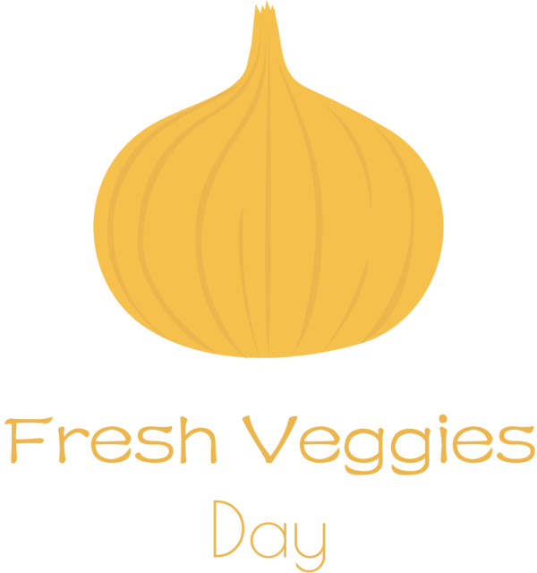 Transparent Fresh Veggies Day Logo Commodity Line for Happy Fresh Veggies Day for Fresh Veggies Day