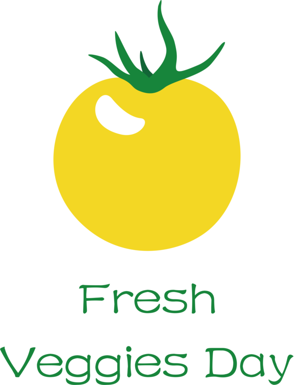 Transparent Fresh Veggies Day Logo Leaf Yellow for Happy Fresh Veggies Day for Fresh Veggies Day