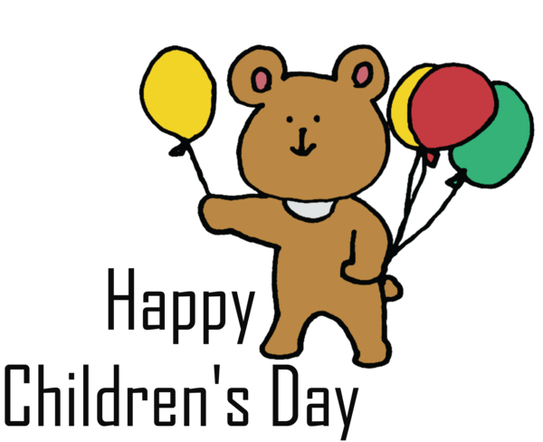 Transparent International Children's Day Cartoon Snout Meter for Children's Day for International Childrens Day