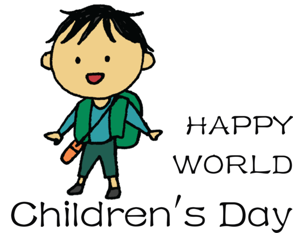 Transparent International Children's Day Toddler M Toddler M Cartoon for Children's Day for International Childrens Day