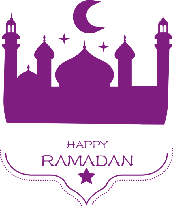 Transparent Ramadan Design Logo Line for Ramadan Kareem for Ramadan