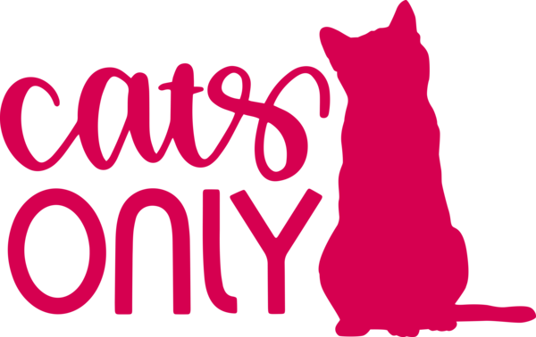 Transparent International Cat Day Cat Whiskers Logo for Cat Quotes for International Cat Day