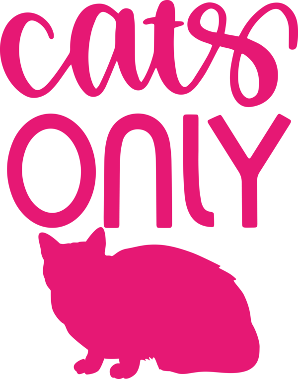 Transparent International Cat Day Design Logo Line for Cat Quotes for International Cat Day
