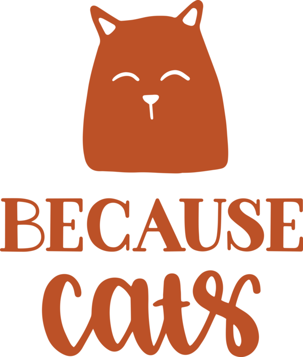 Transparent International Cat Day Cat Logo Snout for Cat Quotes for International Cat Day