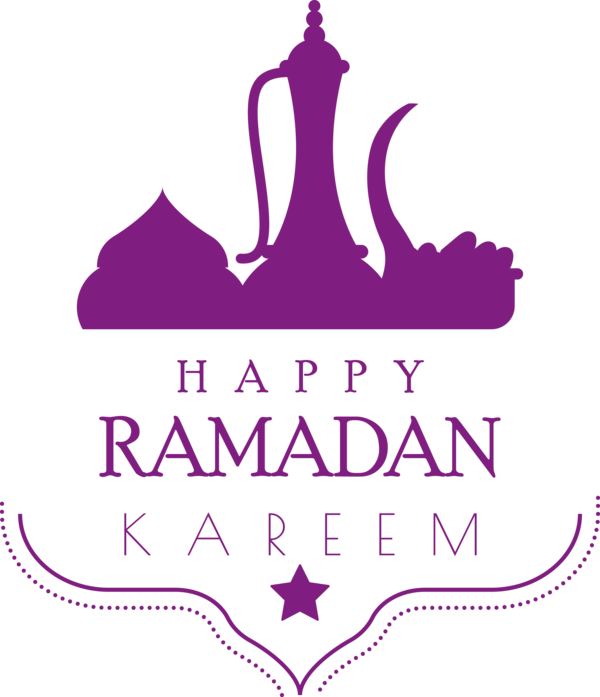 Transparent Ramadan Logo Design Text for Ramadan Kareem for Ramadan