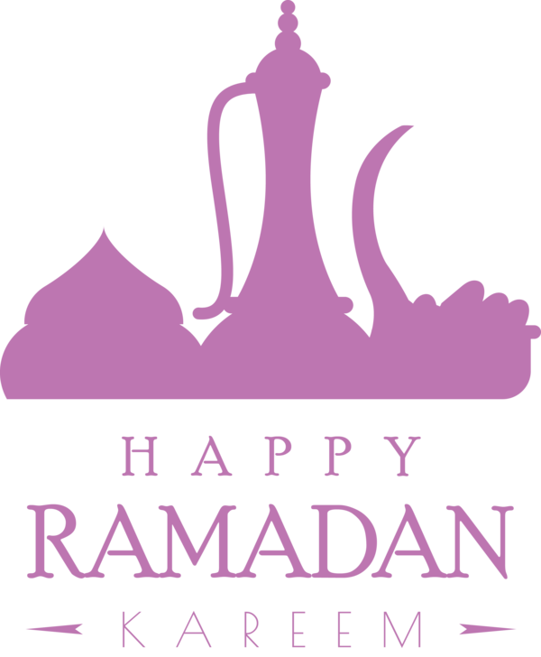 Transparent Ramadan Logo Violet Toilet Paper for Ramadan Kareem for Ramadan