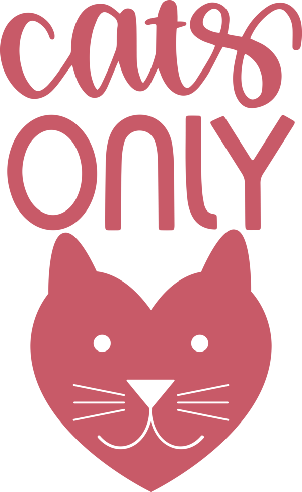 Transparent International Cat Day Logo Cartoon Design for Cat Quotes for International Cat Day