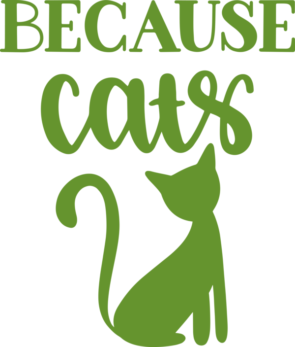 Transparent International Cat Day Logo Meter Symbol for Cat Quotes for International Cat Day