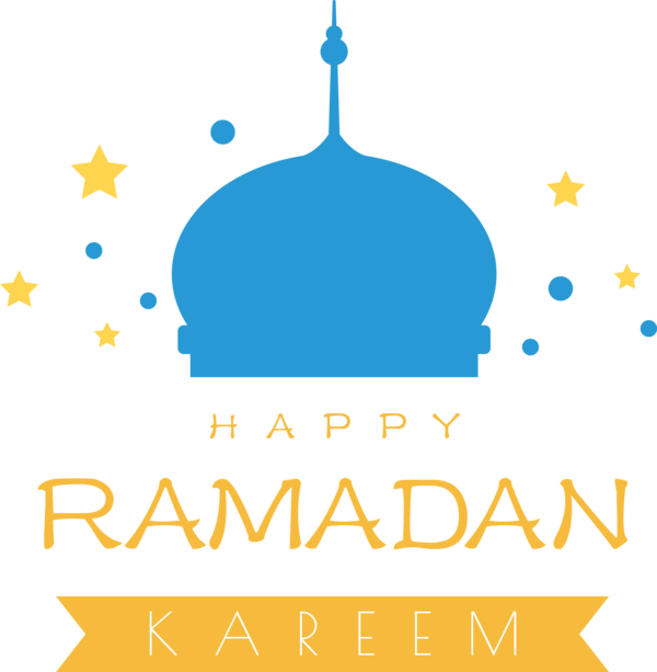 Transparent Ramadan Logo Design Yellow for Ramadan Kareem for Ramadan