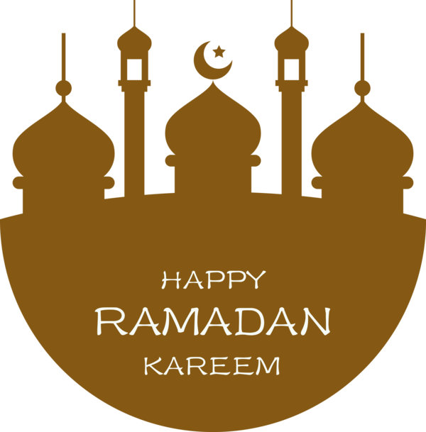 Transparent Ramadan Logo Watercolor painting Pi for Ramadan Kareem for Ramadan