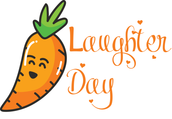 Transparent World Laughter Day Flower Vegetable Fruit for Laughter Day for World Laughter Day