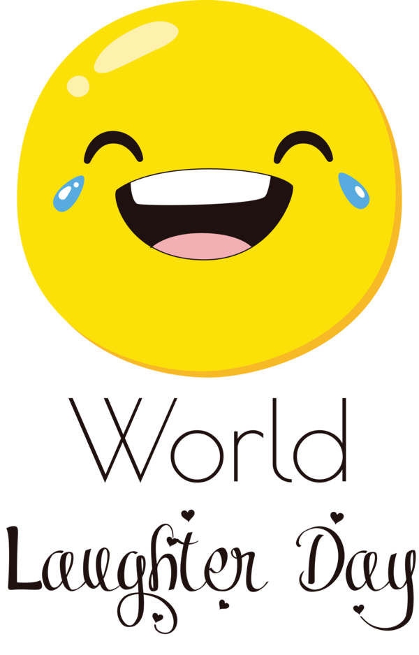 Transparent World Laughter Day Smiley Yellow Icon for Laughter Day for World Laughter Day