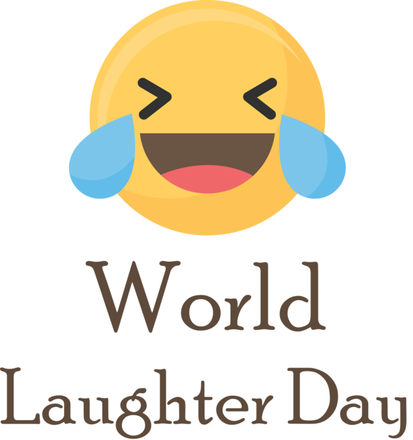 Transparent World Laughter Day Smiley Logo Emoticon for Laughter Day for World Laughter Day